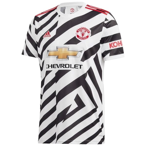 Maglia Manchester United Third 20/21 Bianco